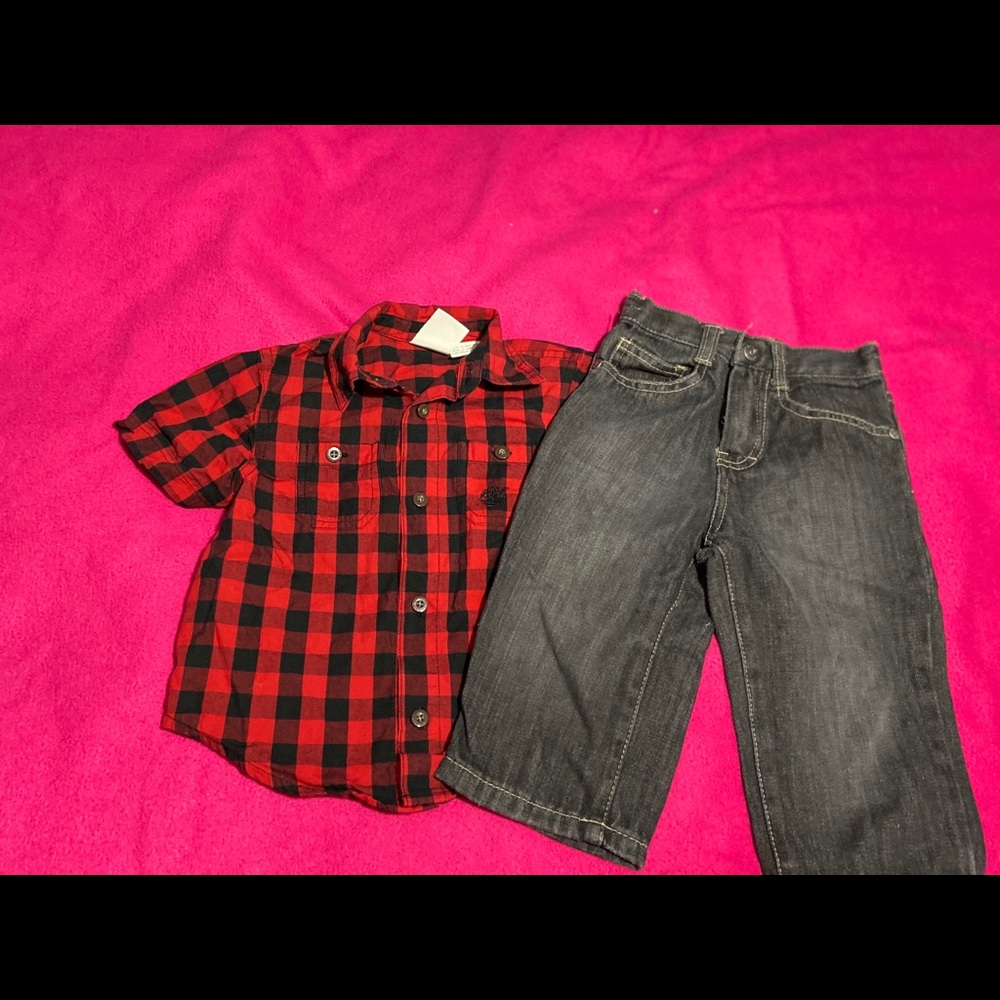 Baby boy matching 18m outfit - Picture 2 of 5